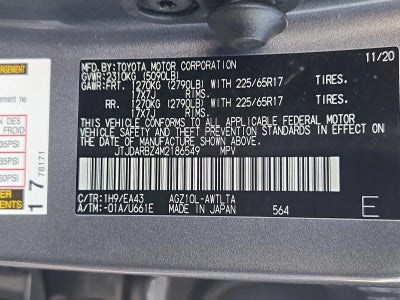 2021 Lexus NX 300 FWD