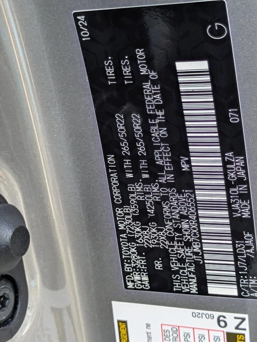 2024 Lexus LX 600 F SPORT 4WD