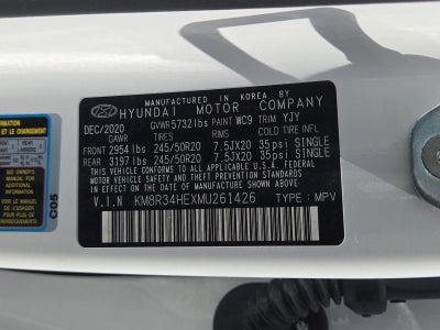 2021 Hyundai PALISADE SEL FWD