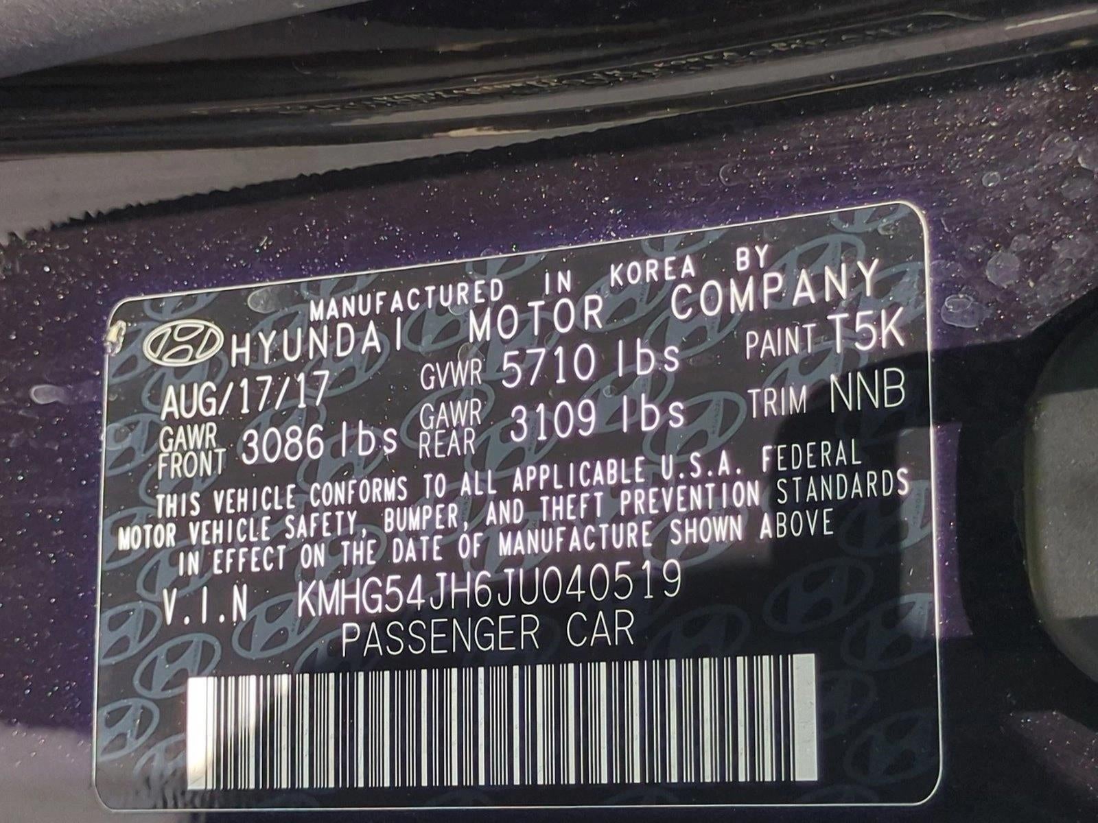 2018 Genesis G90 5.0L Ultimate RWD