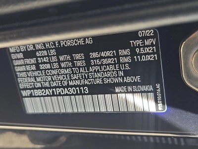 2023 Porsche Cayenne S Coupe AWD