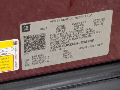 2017 Chevrolet Traverse FWD Premier