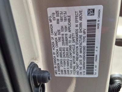 2019 Honda CR-V EX 2WD