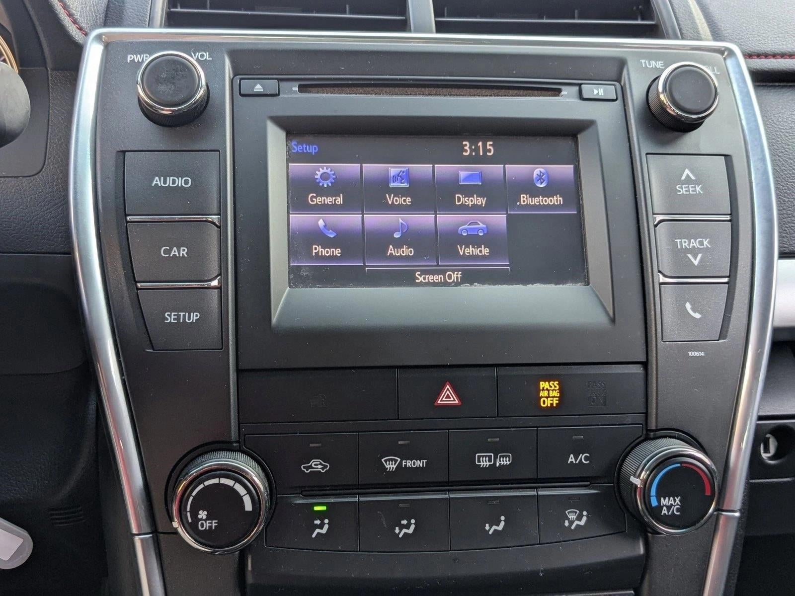 2016 Toyota Camry 4dr Sdn I4 Auto SE (SE)