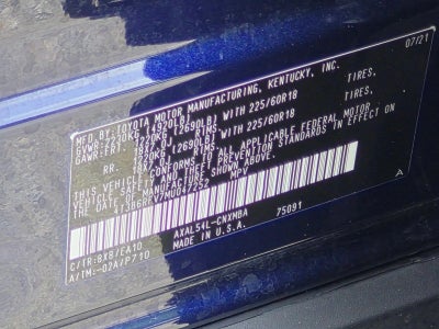 2021 Toyota RAV4 Hybrid XLE Premium AWD (Natl)