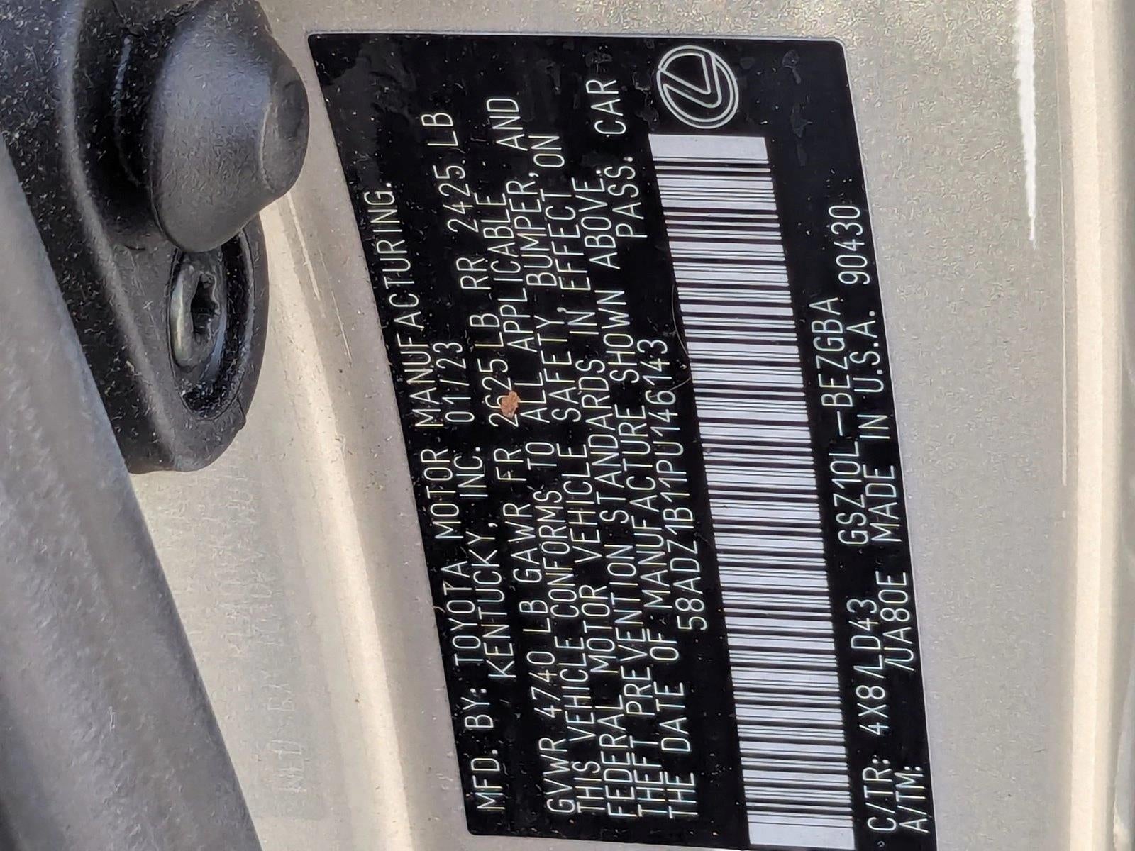 2023 Lexus ES 350 FWD