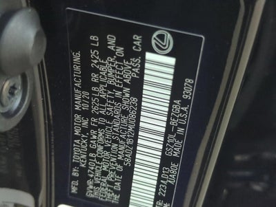 2021 Lexus ES 350 FWD