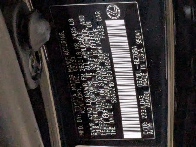 2023 Lexus ES 350 FWD