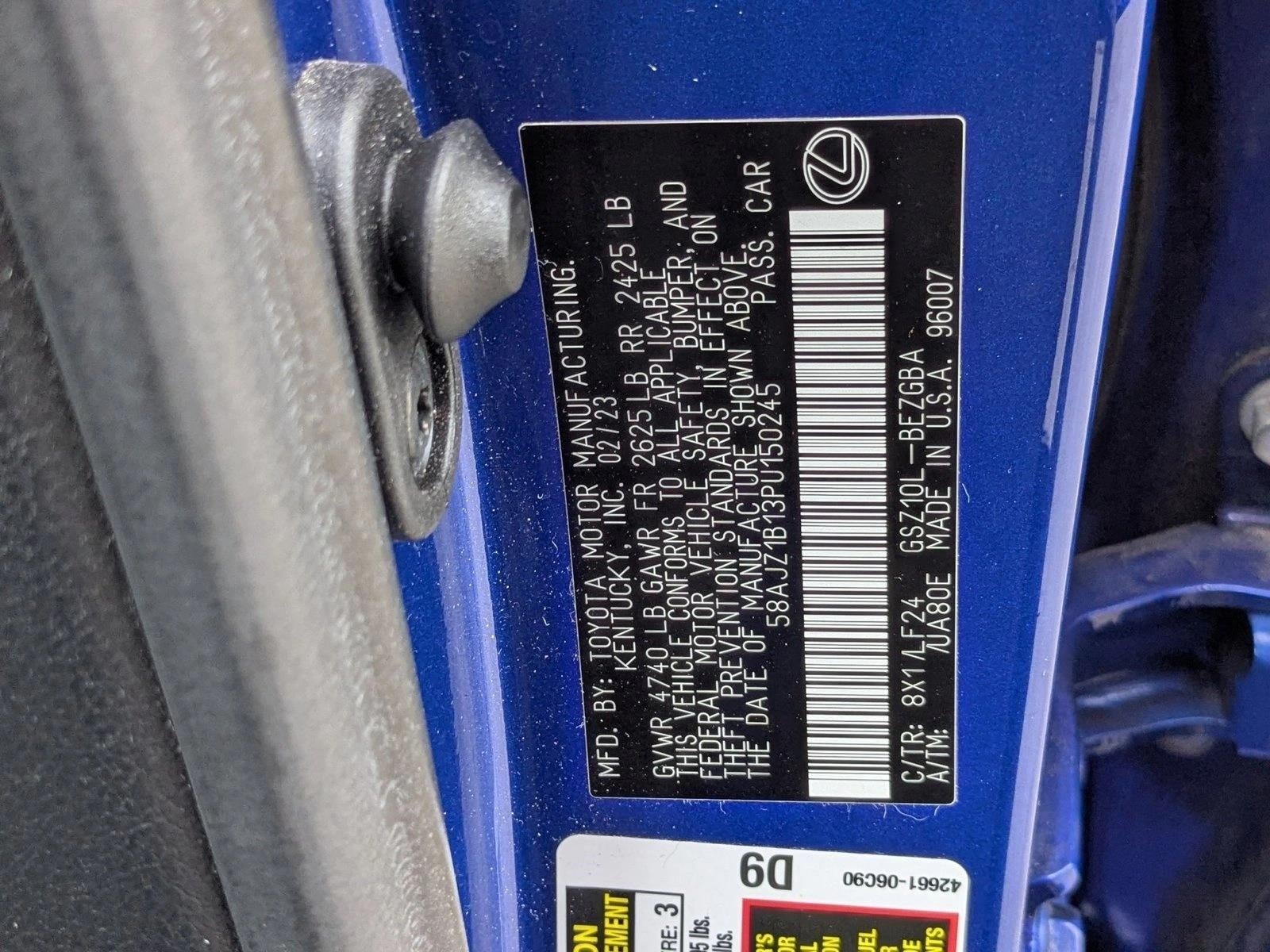 2023 Lexus ES 350 F SPORT Handling FWD