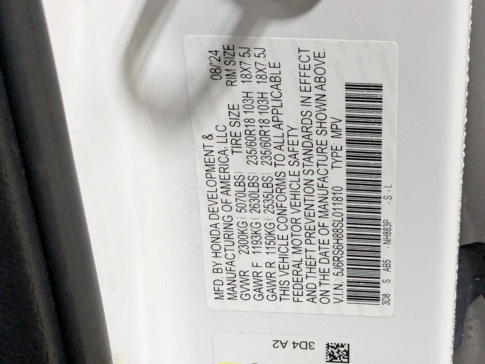 2025 Honda CR-V Hybrid Sport-L AWD