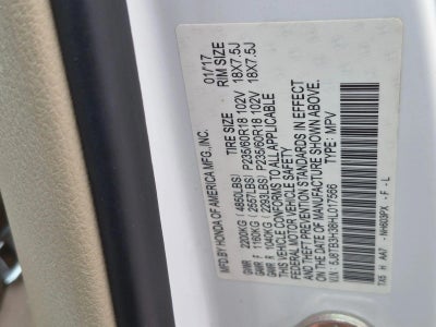 2017 Acura RDX FWD w/AcuraWatch Plus