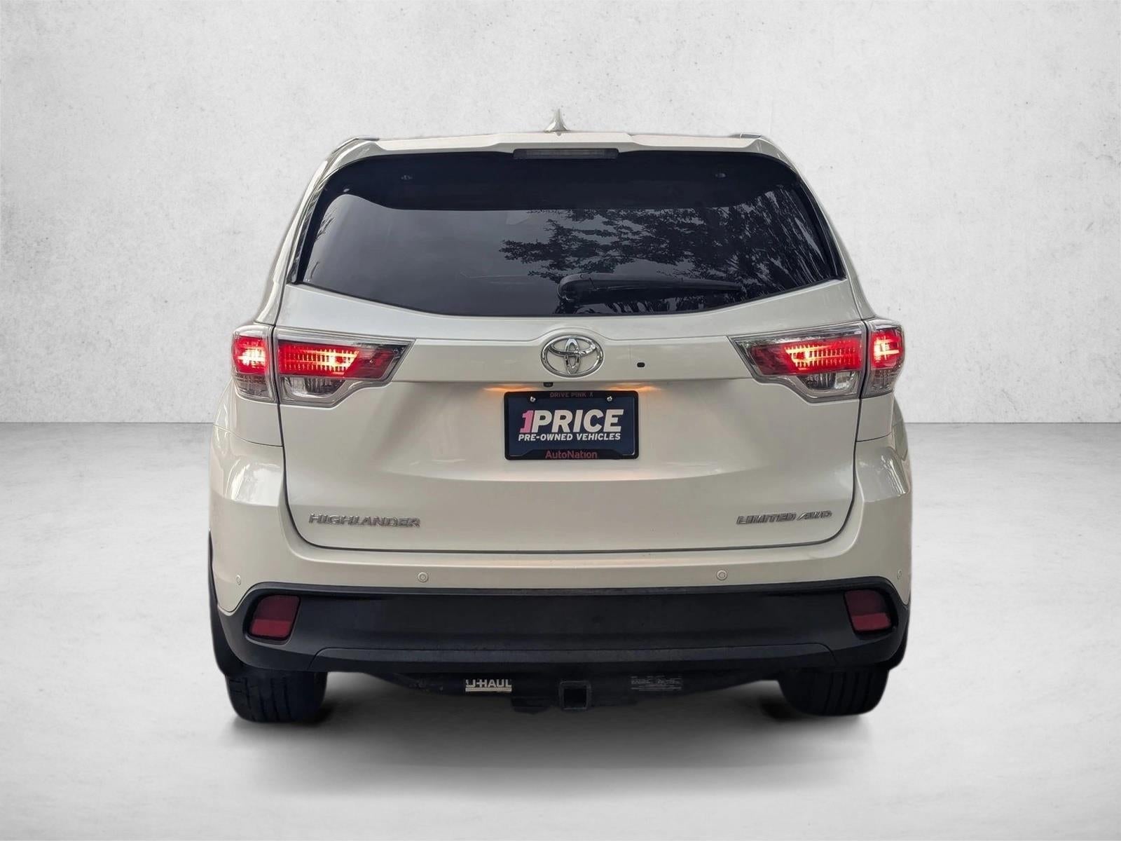 2016 Toyota Highlander AWD 4dr V6 Limited Platinum (Natl)