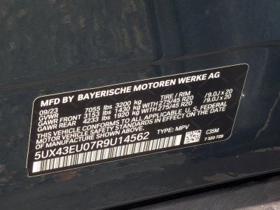 2024 BMW X5 xDrive50e Plug-In Hybrid