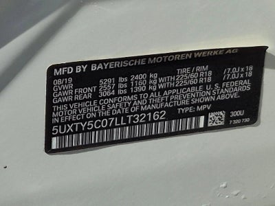 2020 BMW X3 xDrive30i Sports Activity Vehicle