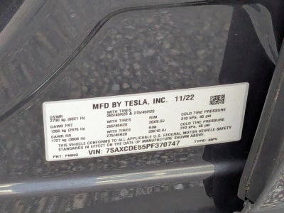 2023 Tesla Model X Standard Range AWD *Ltd Avail*