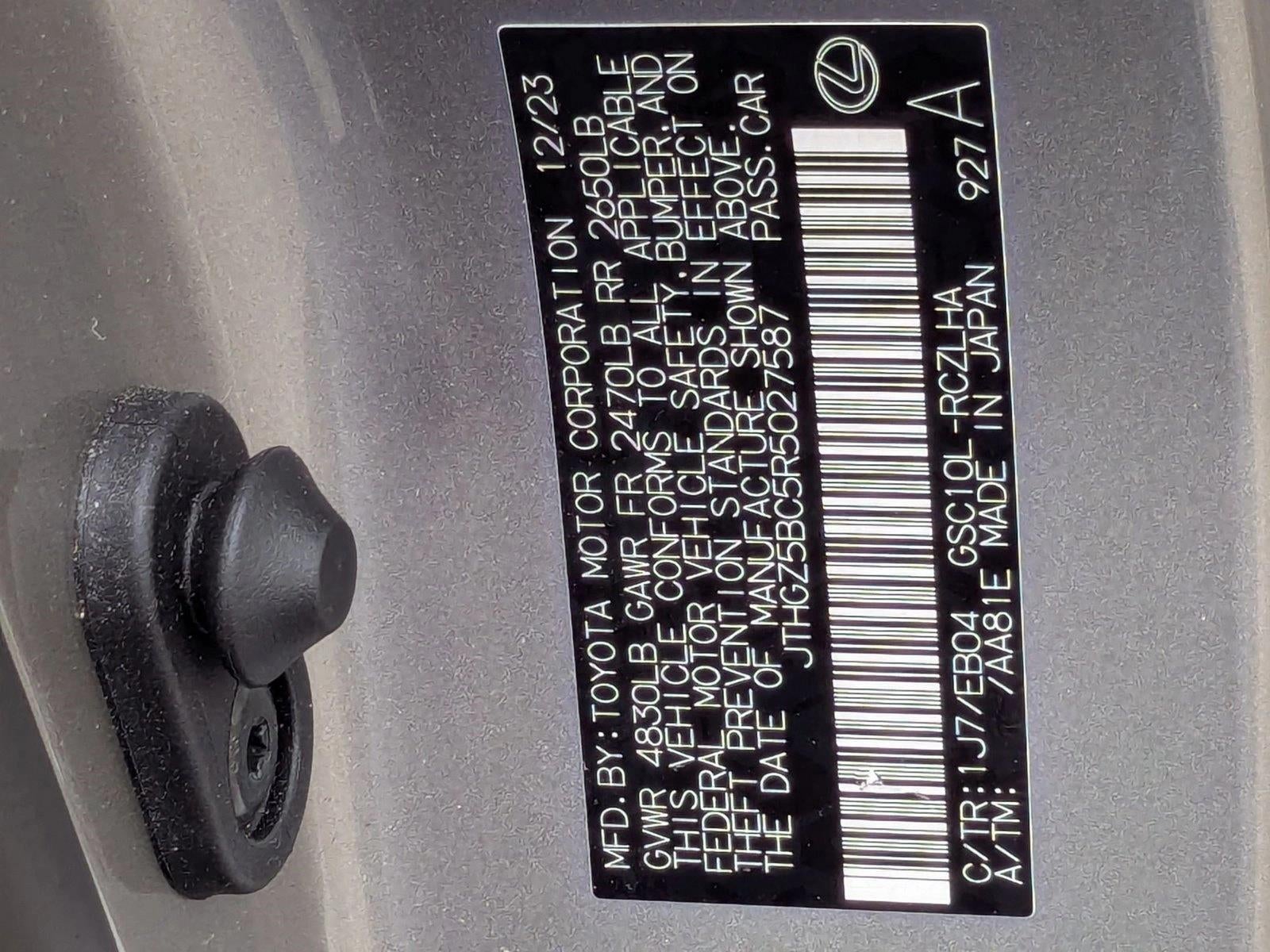 2024 Lexus RC 350 F SPORT RWD