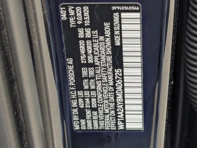 2021 Porsche Cayenne AWD