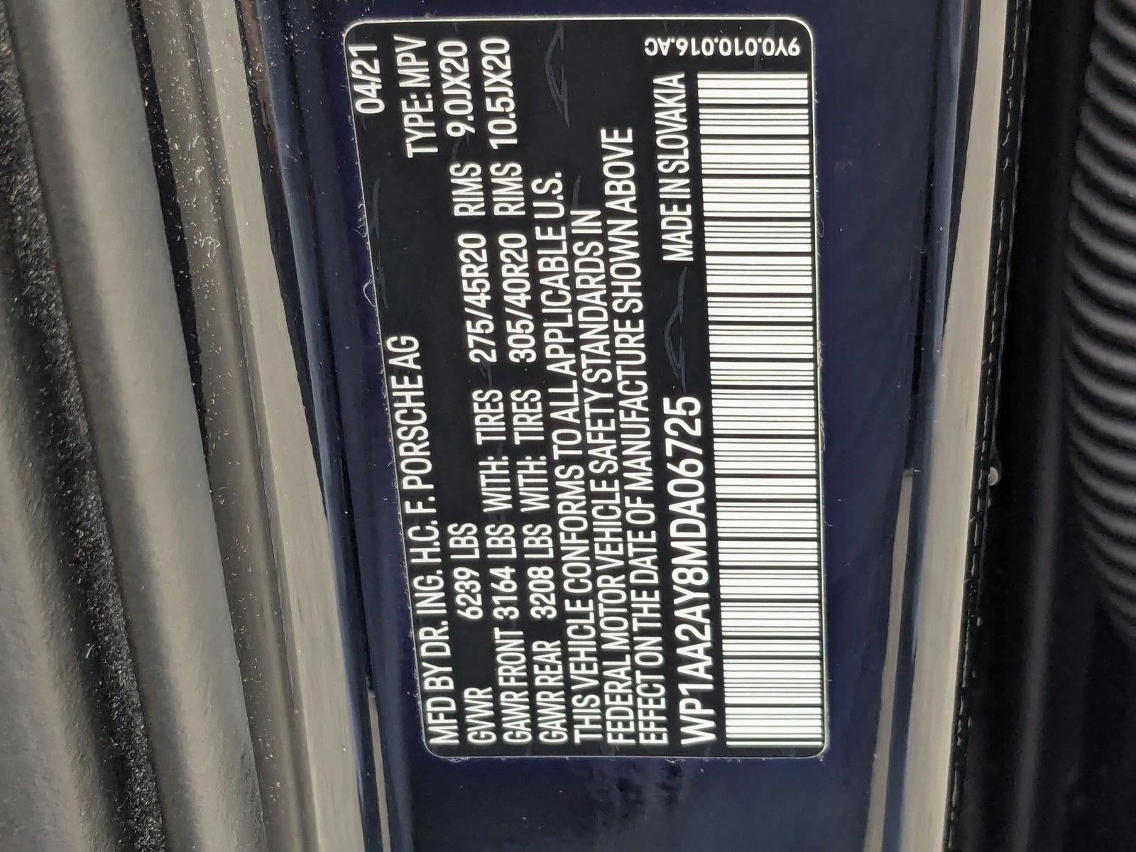 2021 Porsche Cayenne AWD