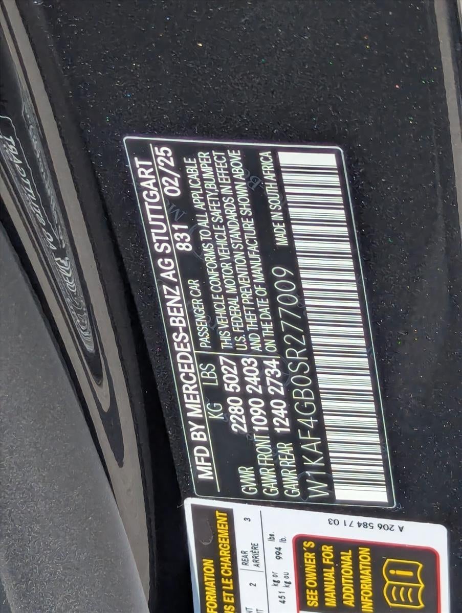 2025 Mercedes-Benz C-Class C 300 Sedan