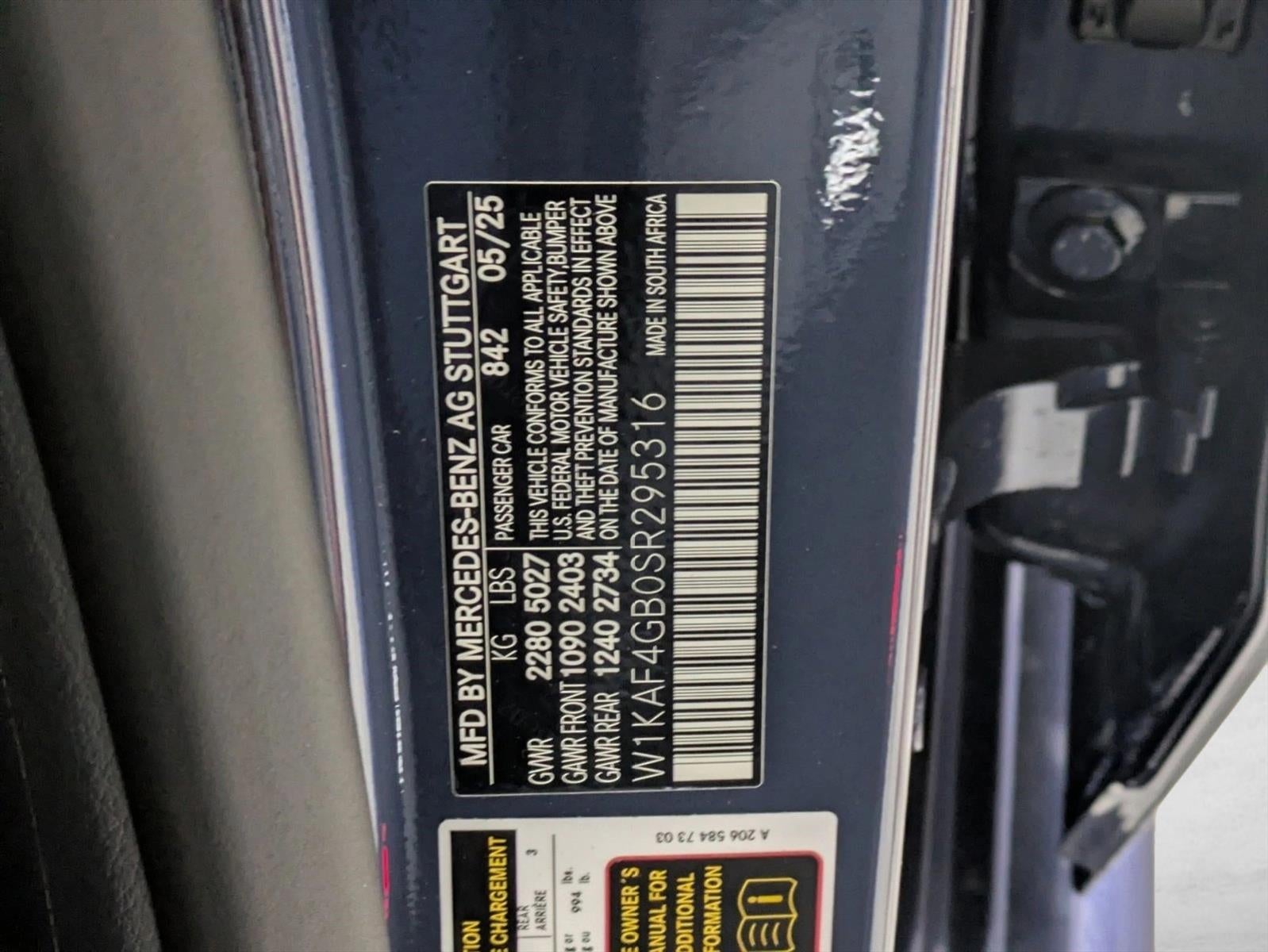 2025 Mercedes-Benz C-Class C 300 Sedan