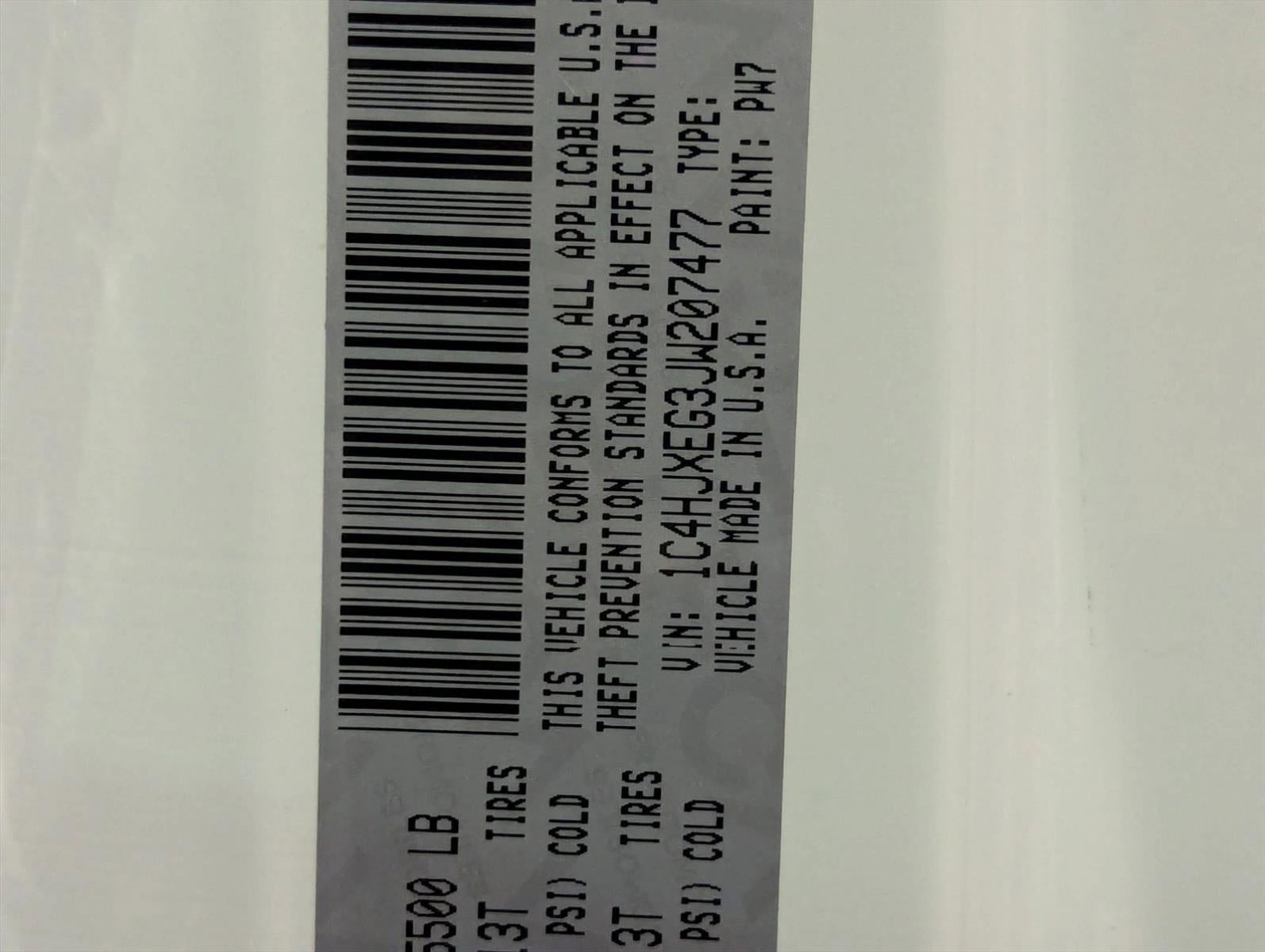 2018 Jeep Wrangler Unlimited Sahara 4x4