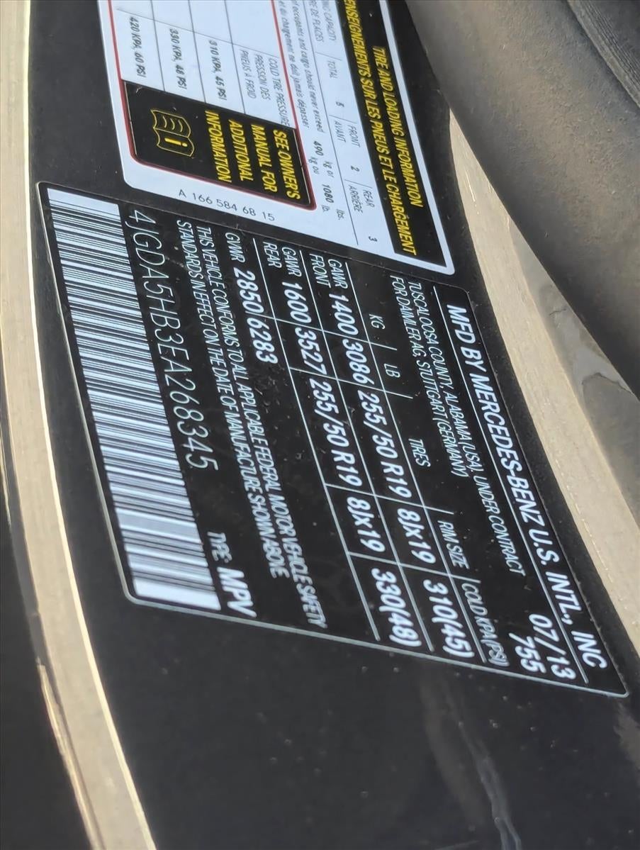 2014 Mercedes-Benz M-Class ML 350 SUV