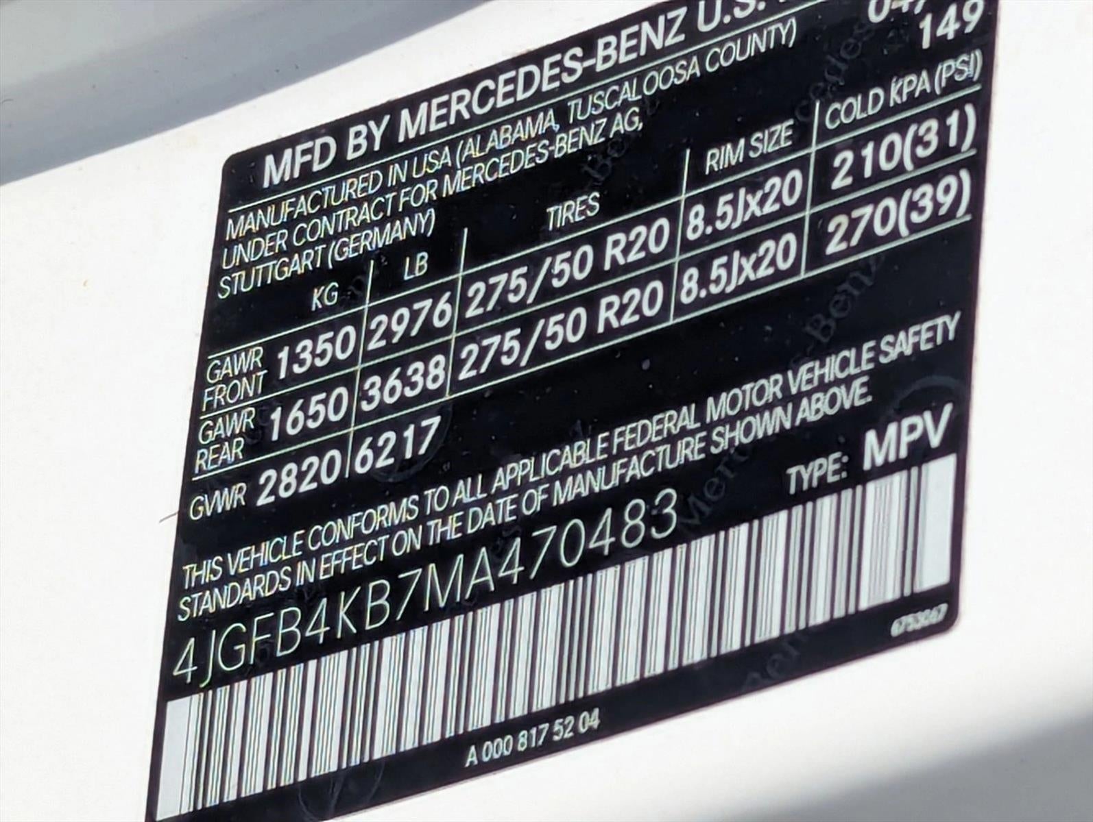 2021 Mercedes-Benz GLE GLE 350 4MATIC® SUV