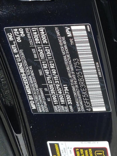 2024 Mercedes-Benz GLS GLS 450 4MATIC® SUV