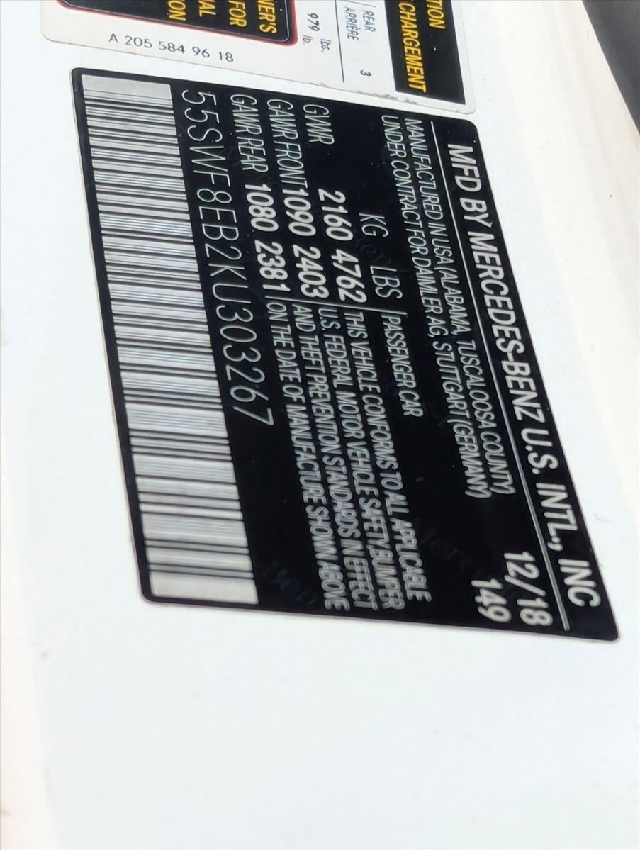 2019 Mercedes-Benz C-Class C 300 4MATIC® Sedan