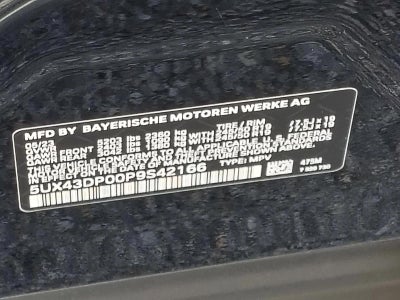 2023 BMW X3 sDrive30i Sports Activity Vehicle