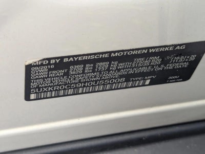 2017 BMW X5 xDrive35i Sports Activity Vehicle