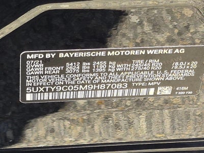 2021 BMW X3 M40i Sports Activity Vehicle