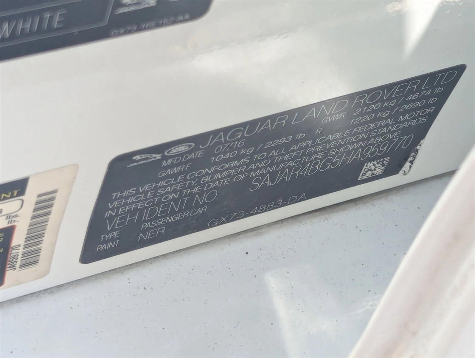 2017 Jaguar XE 25t RWD