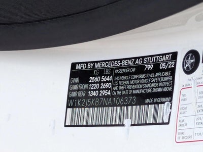 2022 Mercedes-Benz CLS CLS 450 4MATIC® Coupe