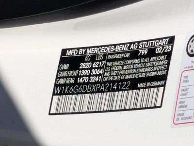 2023 Mercedes-Benz S-Class S 500 4MATIC® Sedan