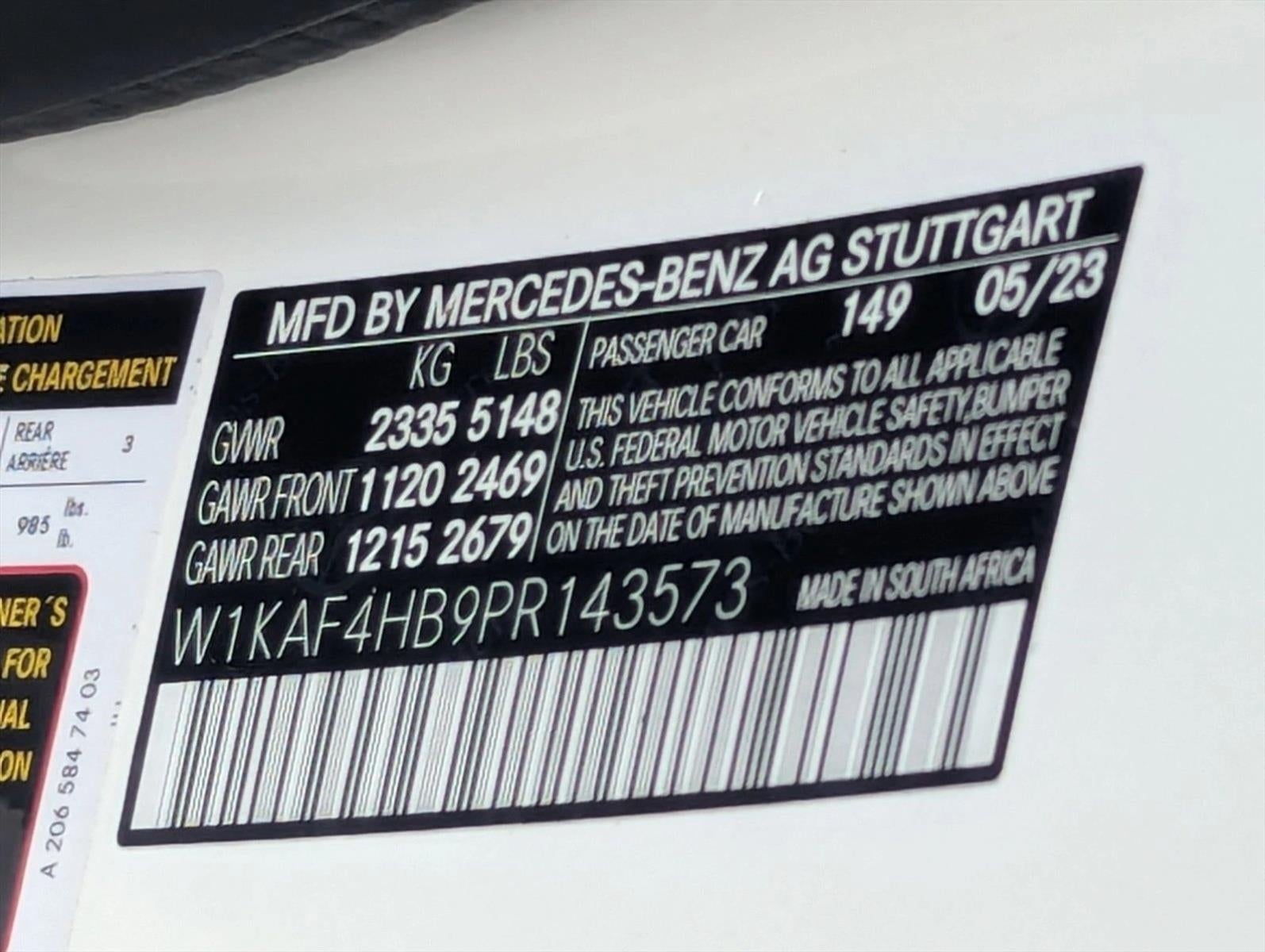 2023 Mercedes-Benz C-Class C 300 4MATIC® Sedan