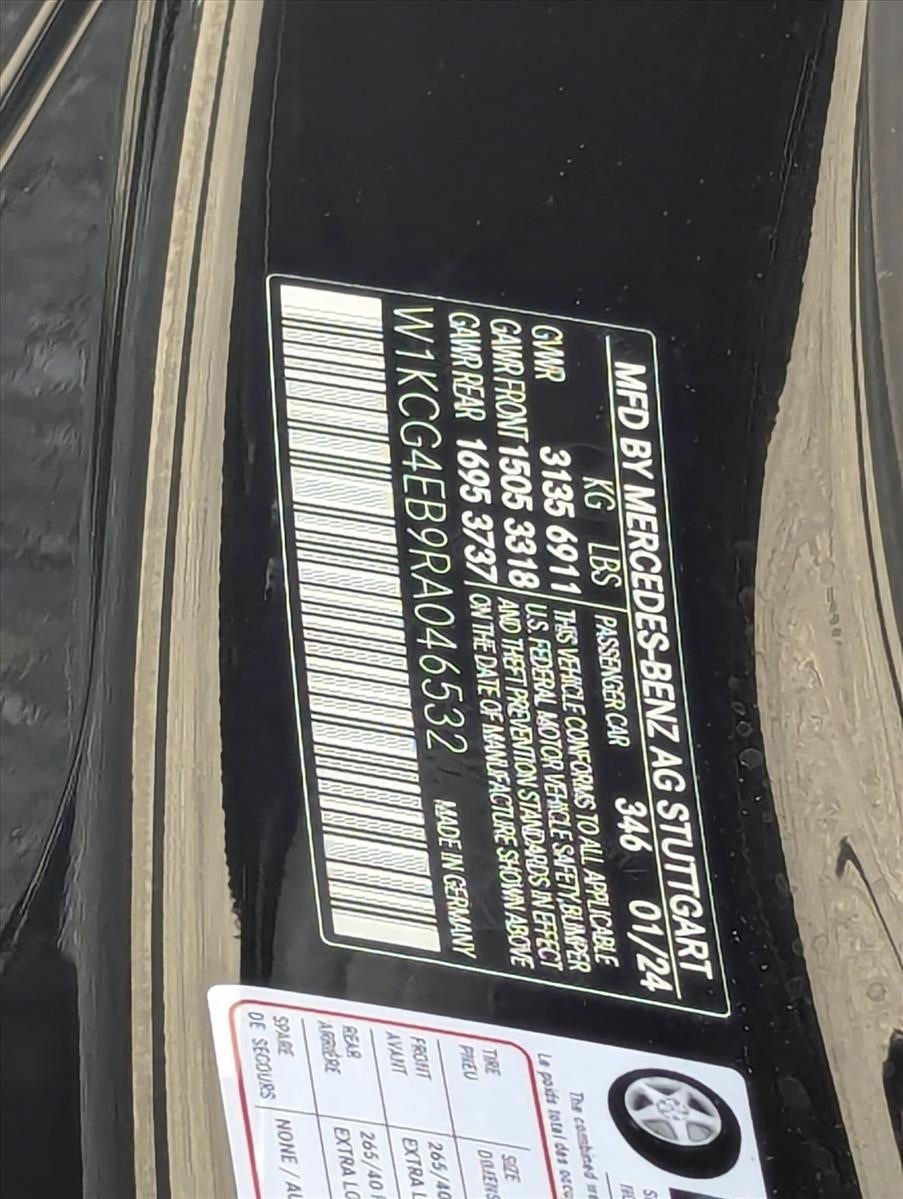 2024 Mercedes-Benz EQS EQS 580 4MATIC® Sedan