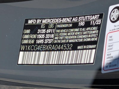 2024 Mercedes-Benz EQS EQS 580 4MATIC® Sedan