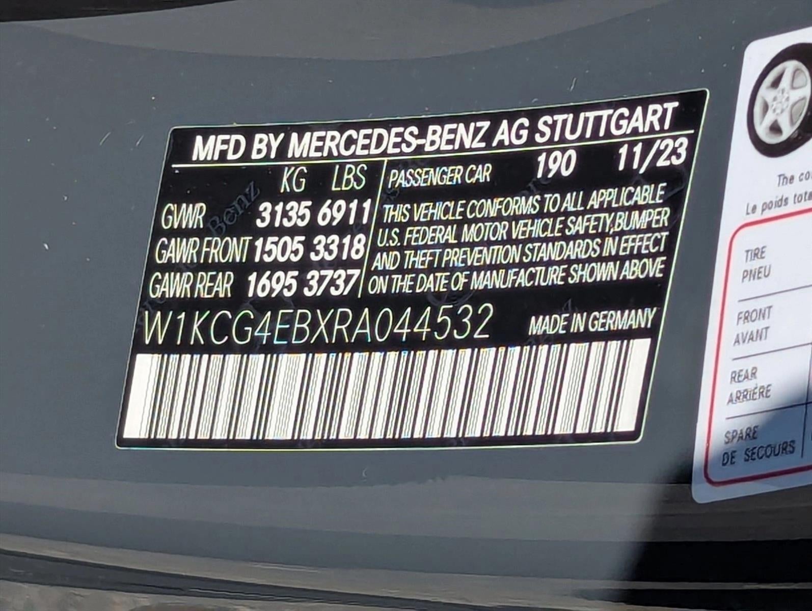 2024 Mercedes-Benz EQS EQS 580 4MATIC® Sedan