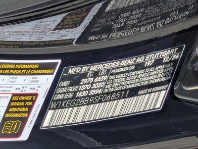 2025 Mercedes-Benz EQE EQE 350+ Sedan