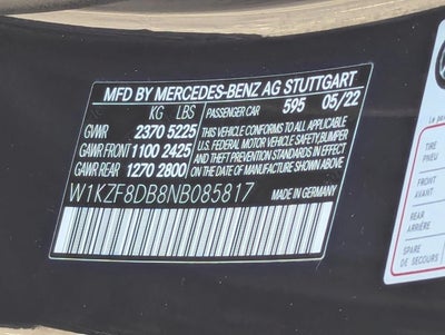 2022 Mercedes-Benz E-Class E 350 RWD Sedan