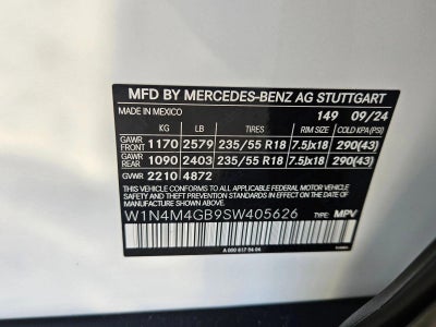 2025 Mercedes-Benz GLB GLB 250 SUV