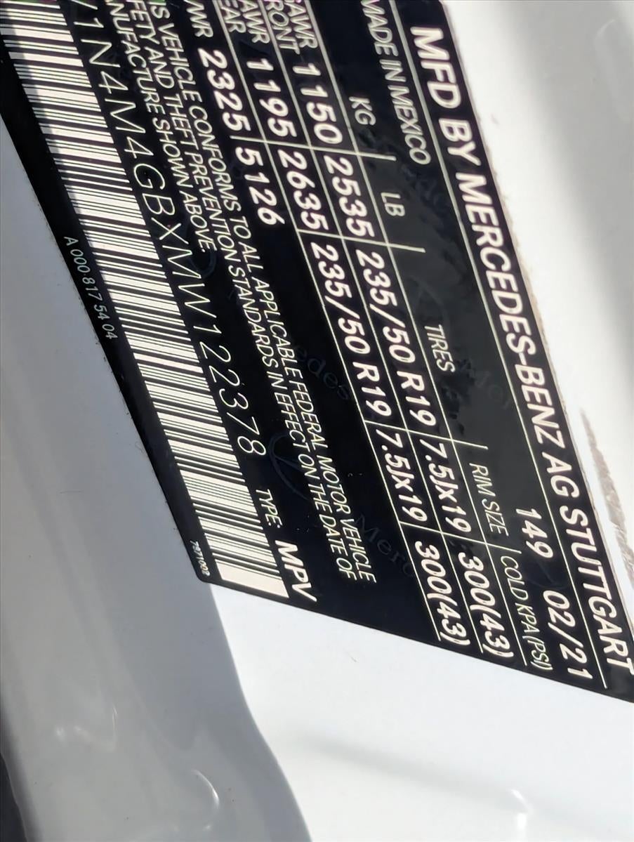 2021 Mercedes-Benz GLB GLB 250 SUV