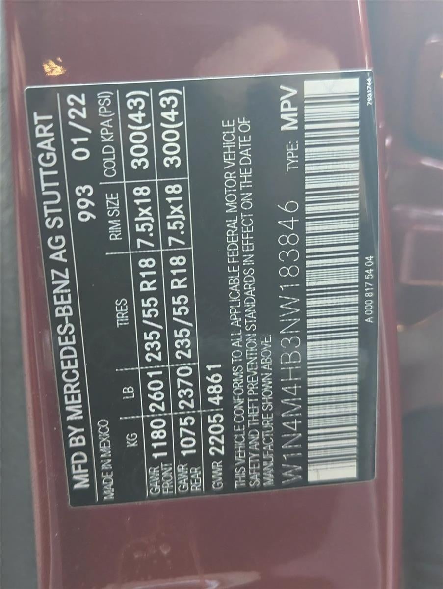 2022 Mercedes-Benz GLB GLB 250 4MATIC® SUV