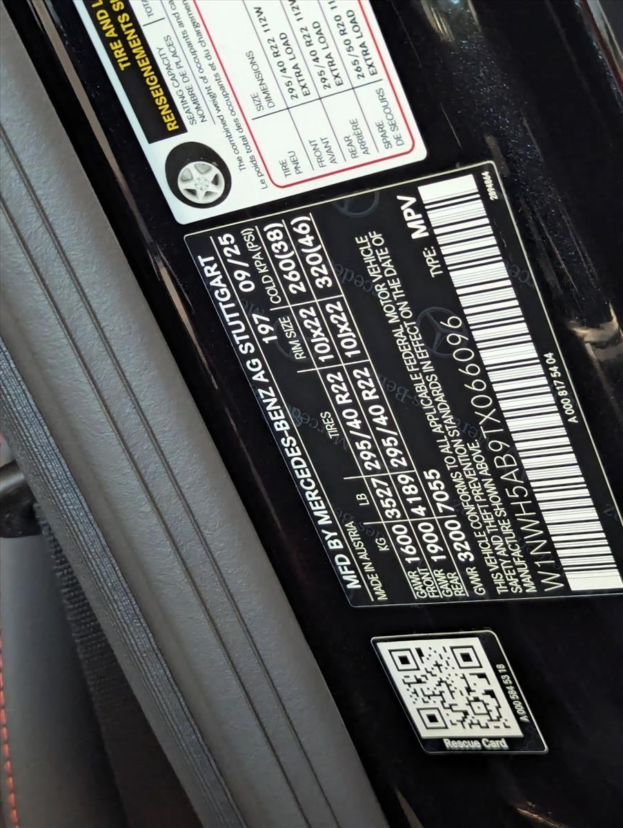 2026 Mercedes-Benz G-Class AMG® G 63 SUV