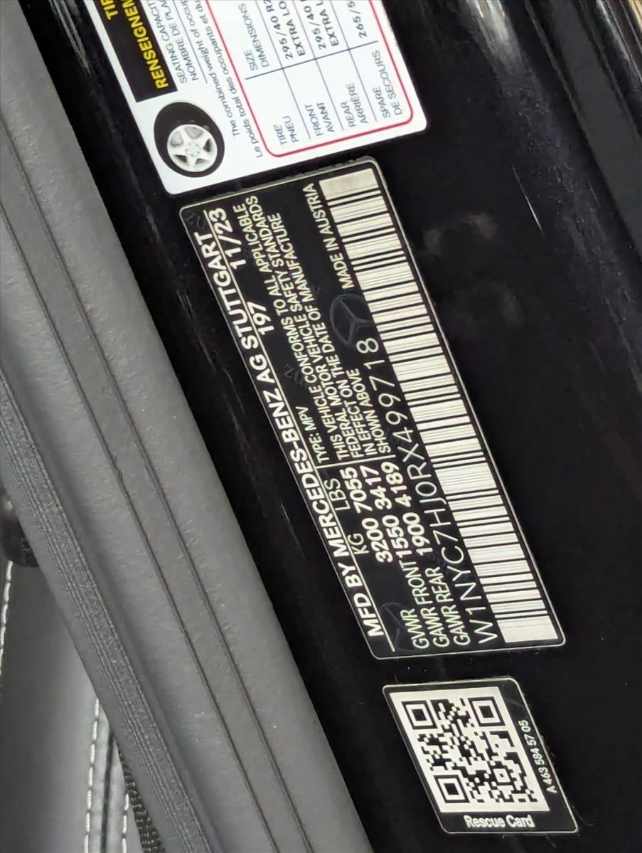 2024 Mercedes-Benz G-Class AMG® G 63 4MATIC® SUV