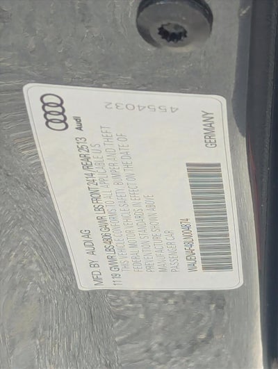 2020 Audi A4 Sedan Premium Plus 45 TFSI quattro