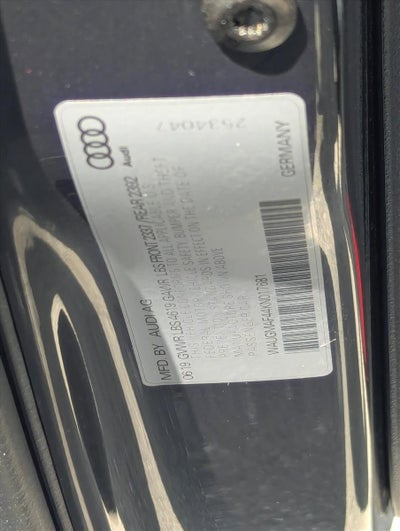 2019 Audi A4 Titanium Premium 40 TFSI