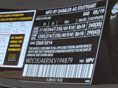 2019 Mercedes-Benz GLC GLC 300 4MATIC® SUV