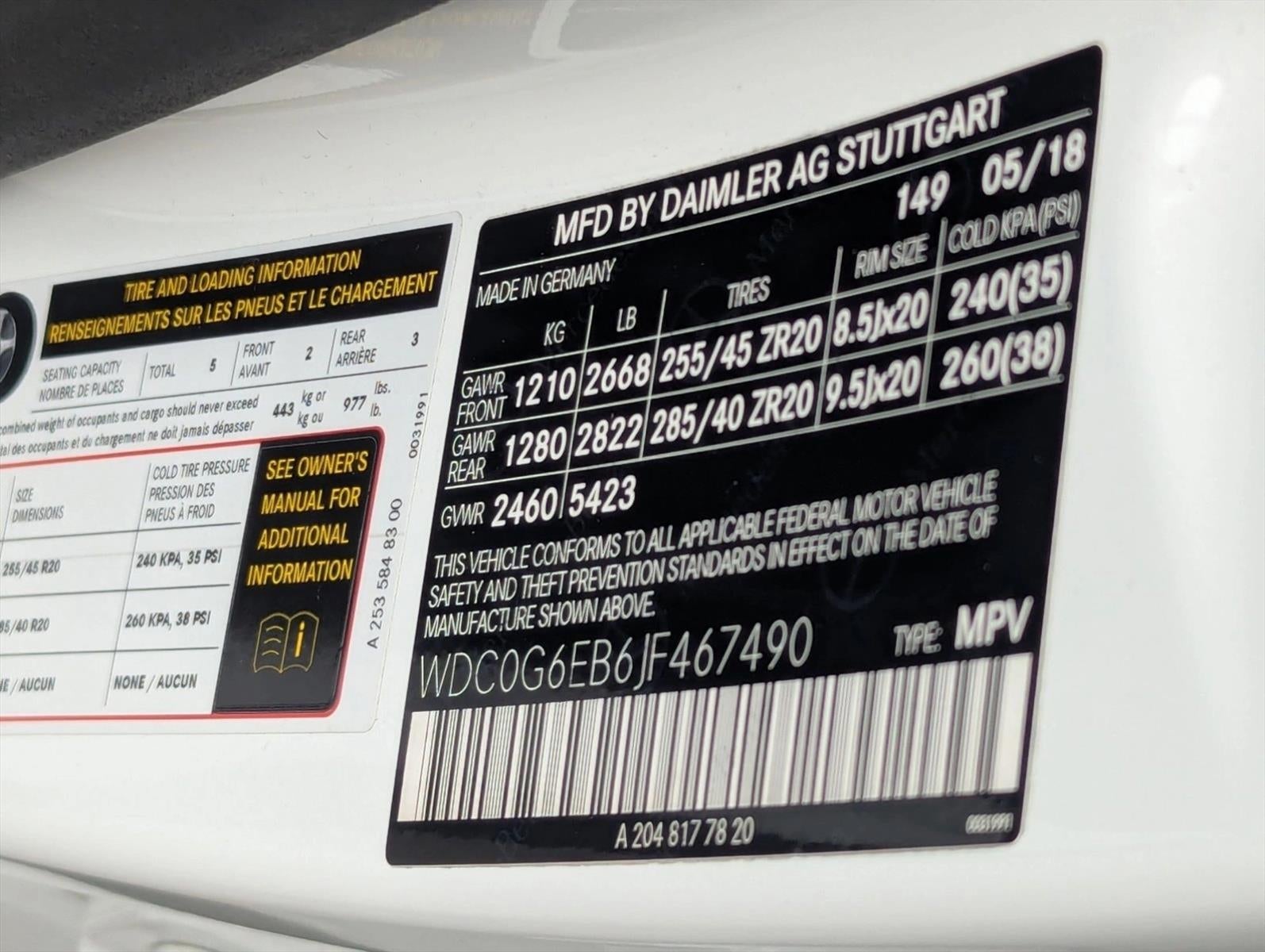 2018 Mercedes-Benz GLC AMG® GLC 43 4MATIC® SUV